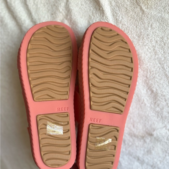 Reef Women's Sz 8 Water Vista slingback strap sandals PVC Free Sunset Coral NWOT - Picture 5 of 9